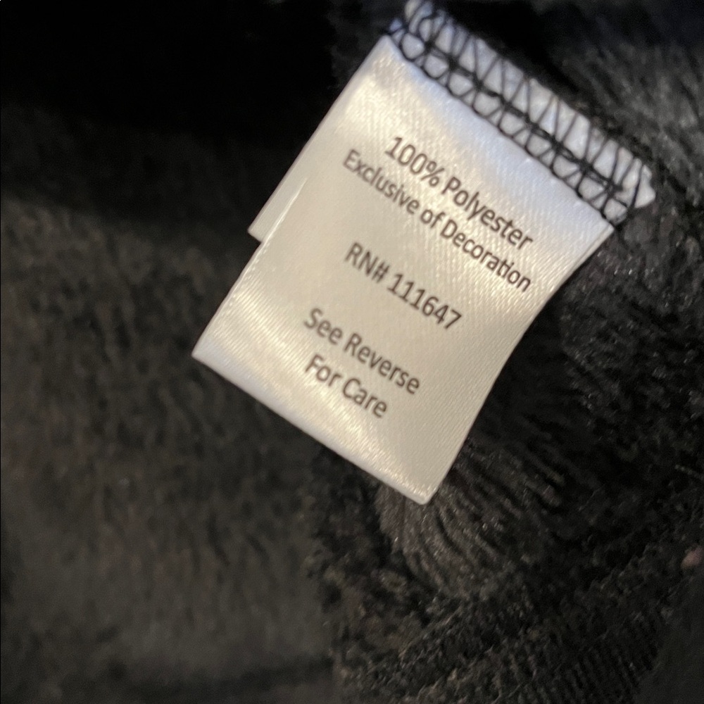 FRIENDS TV Black Furry Hoodie-M - Picture 7 of 8